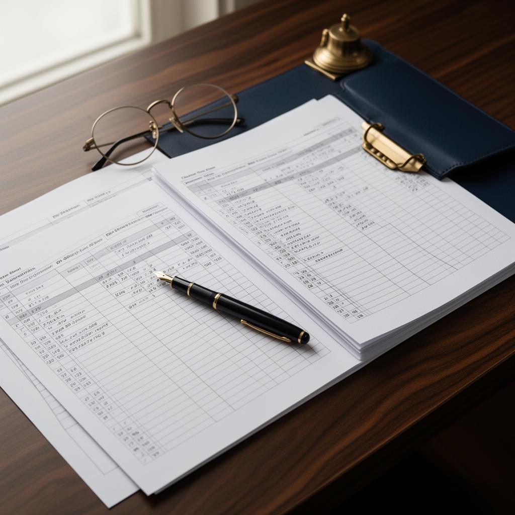 Detailed accounting ledger work for independent insurance agencies